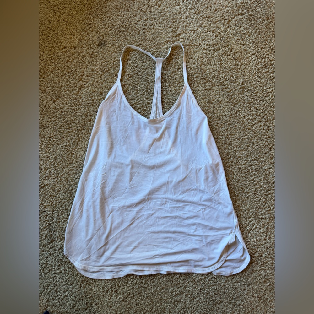 lululemon athletica White Racerback Tank